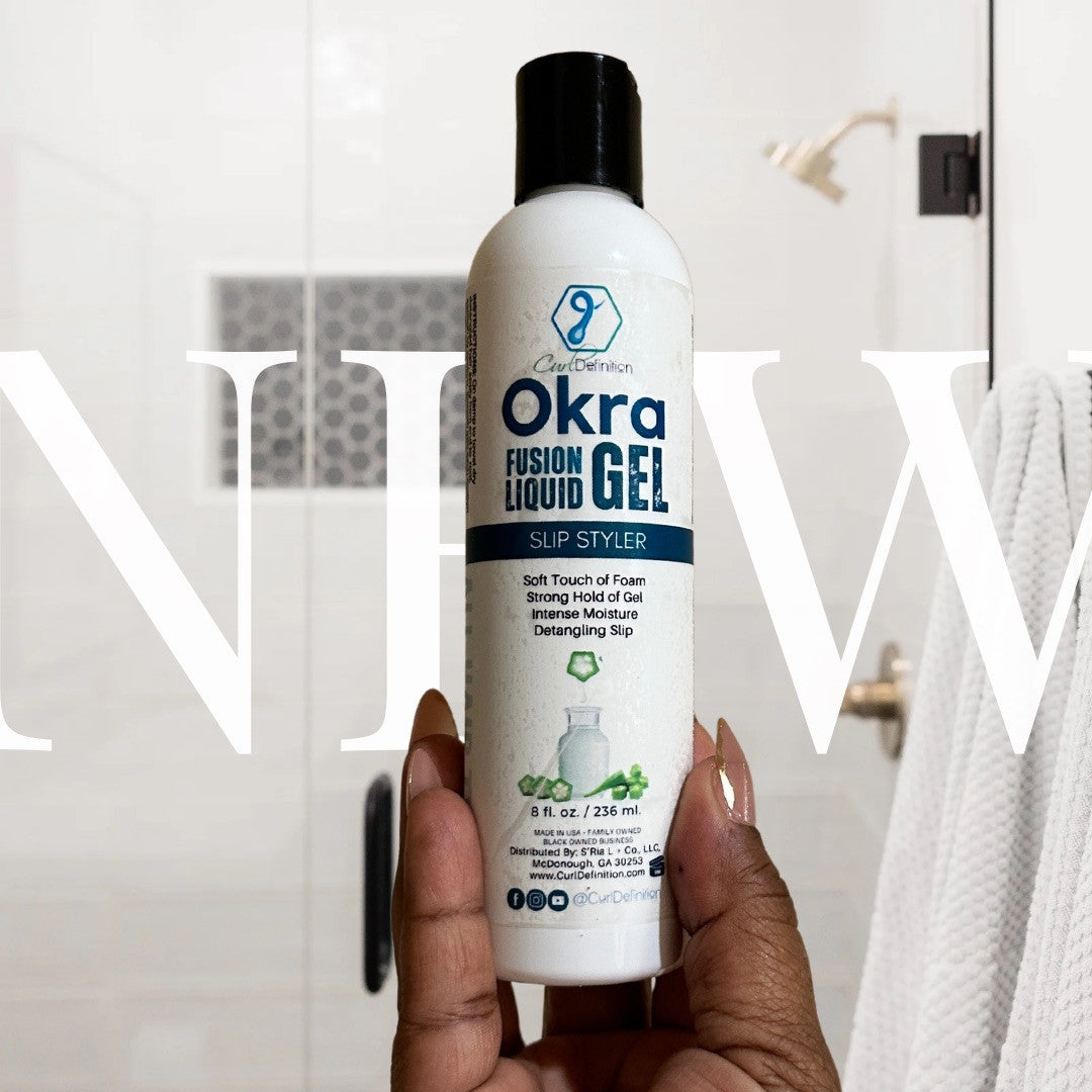 Okra Fusion Slip + Define Liquid Gel
