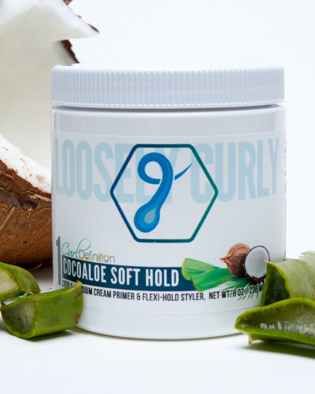 Coco Aloe Soft Hold, STEP 1, Primer For CURLY Hair