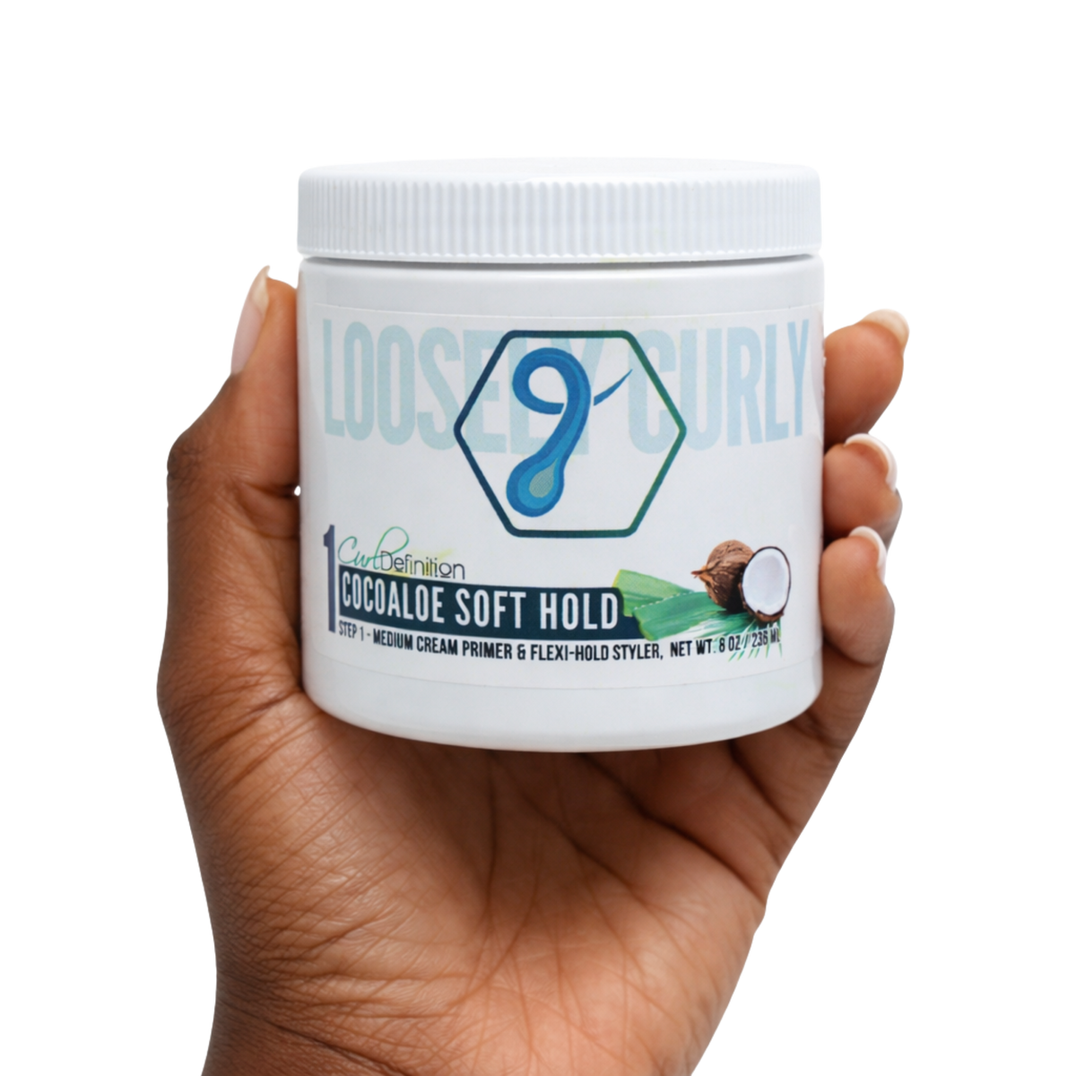 Coco Aloe Soft Hold, STEP 1, Primer For CURLY Hair