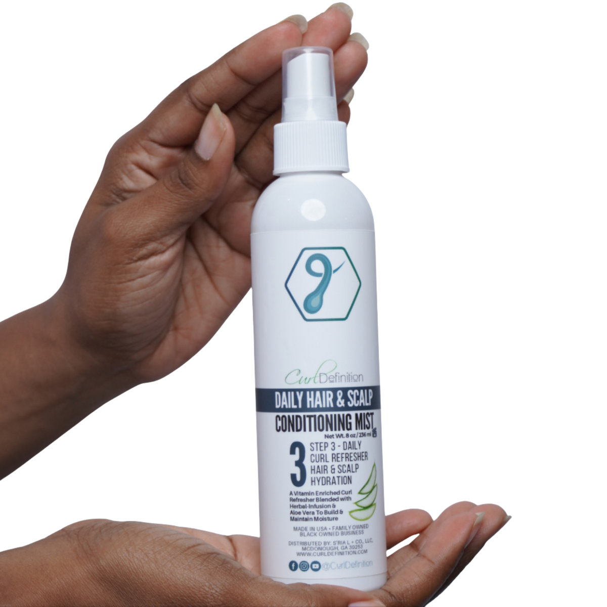 Curl Definition 3 Step System for CURLY Hair