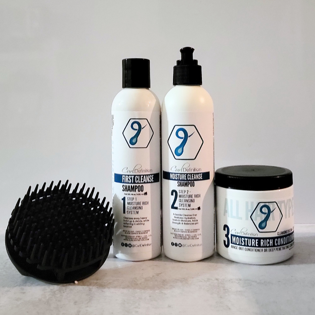 Curl Definition Moisture Rich Cleansing System Bundle