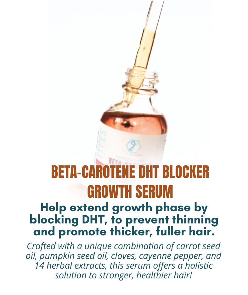 Beta-Carotene DHT Blocker - Growth Serum (2oz)