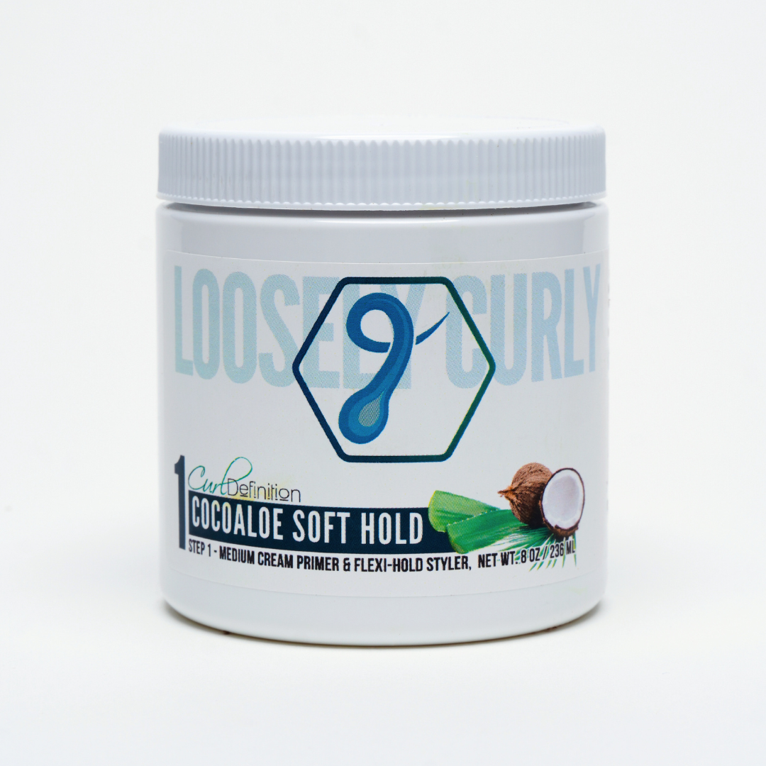 Coco Aloe Soft Hold, STEP 1, Primer For CURLY Hair