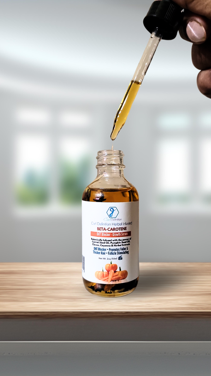 Beta-Carotene DHT Blocker - Growth Serum (2oz)