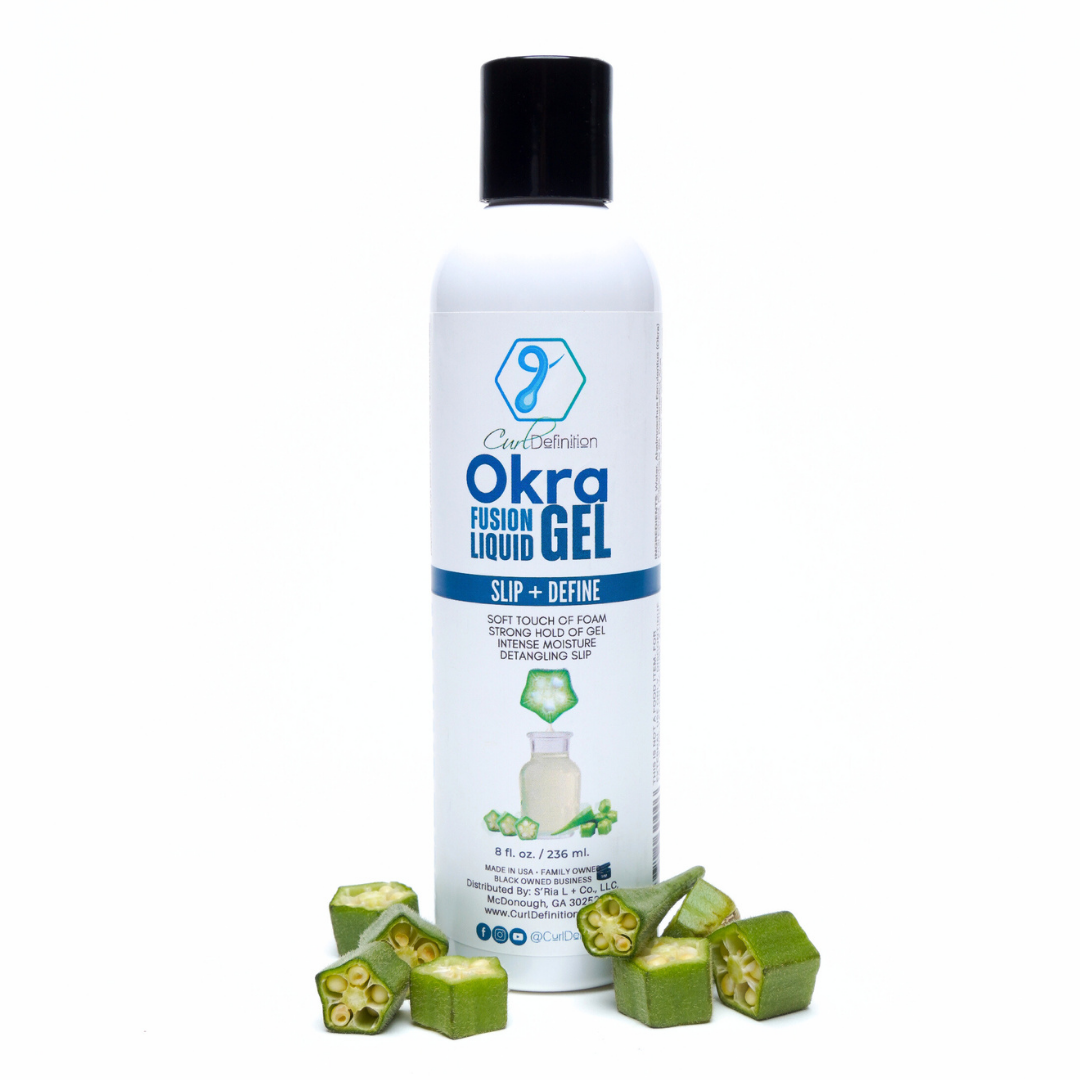Okra Fusion Slip + Define Liquid Gel