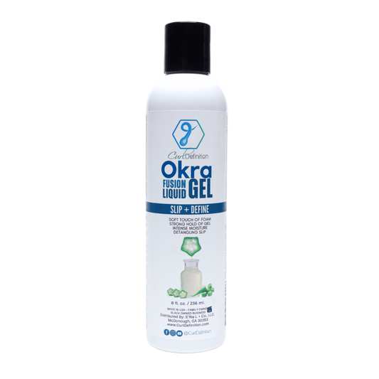 Okra Fusion Slip + Define Liquid Gel