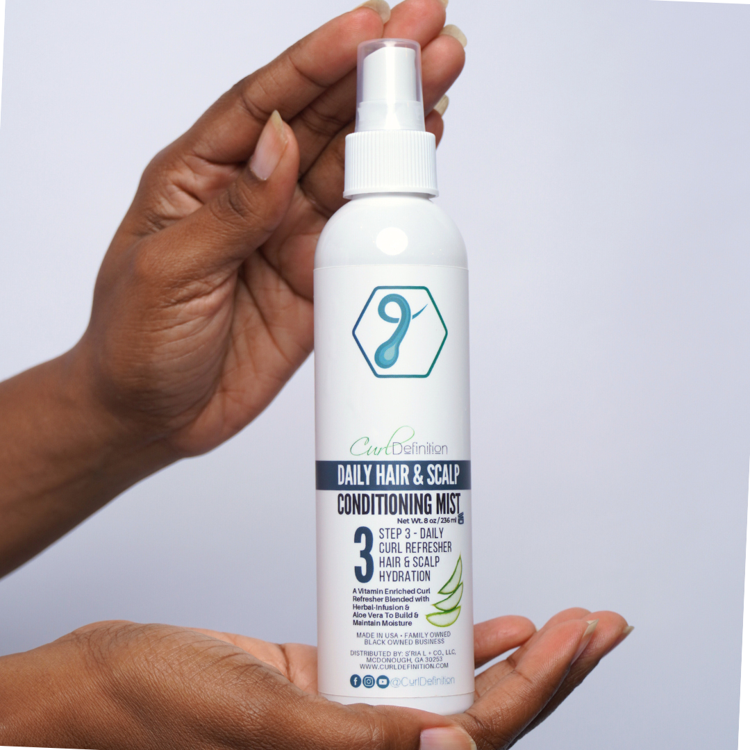 Daily Hair & Scalp Conditioning Mist, STEP 3