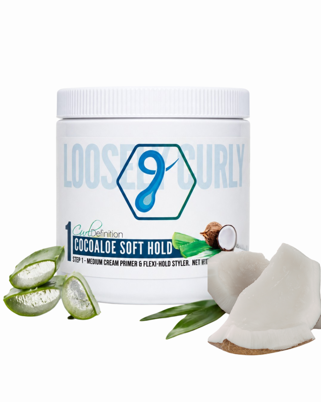 Coco Aloe Soft Hold, STEP 1, Primer For CURLY Hair