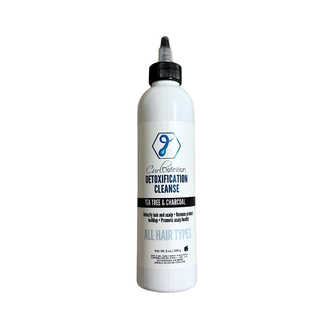 Curl Definition Charcoal Tea Tree Detoxification Pre-Cleanse