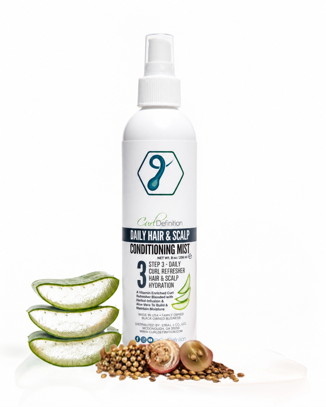 Daily Hair & Scalp Conditioning Mist, STEP 3