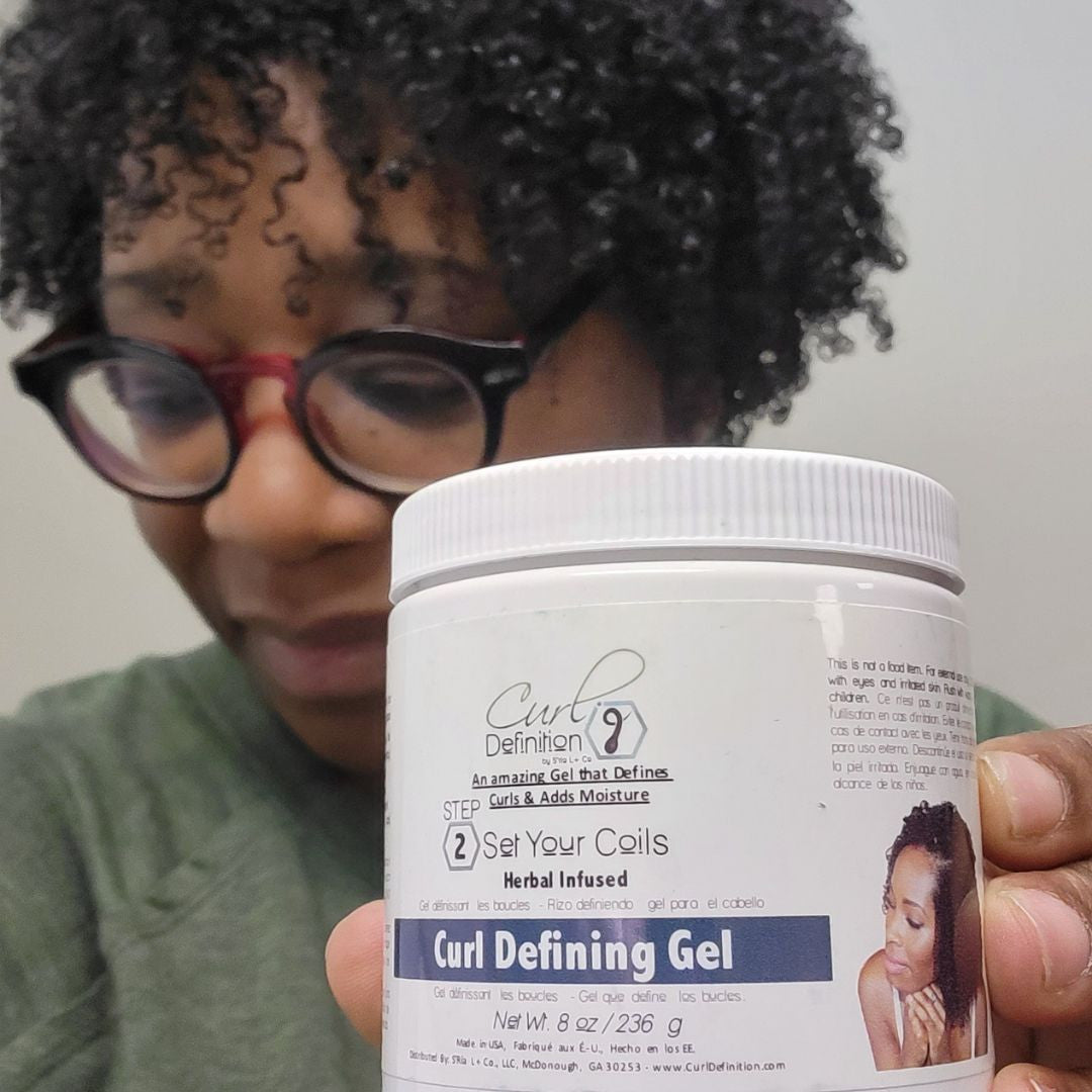 Herbal Infused Curl Defining Gel, STEP 2