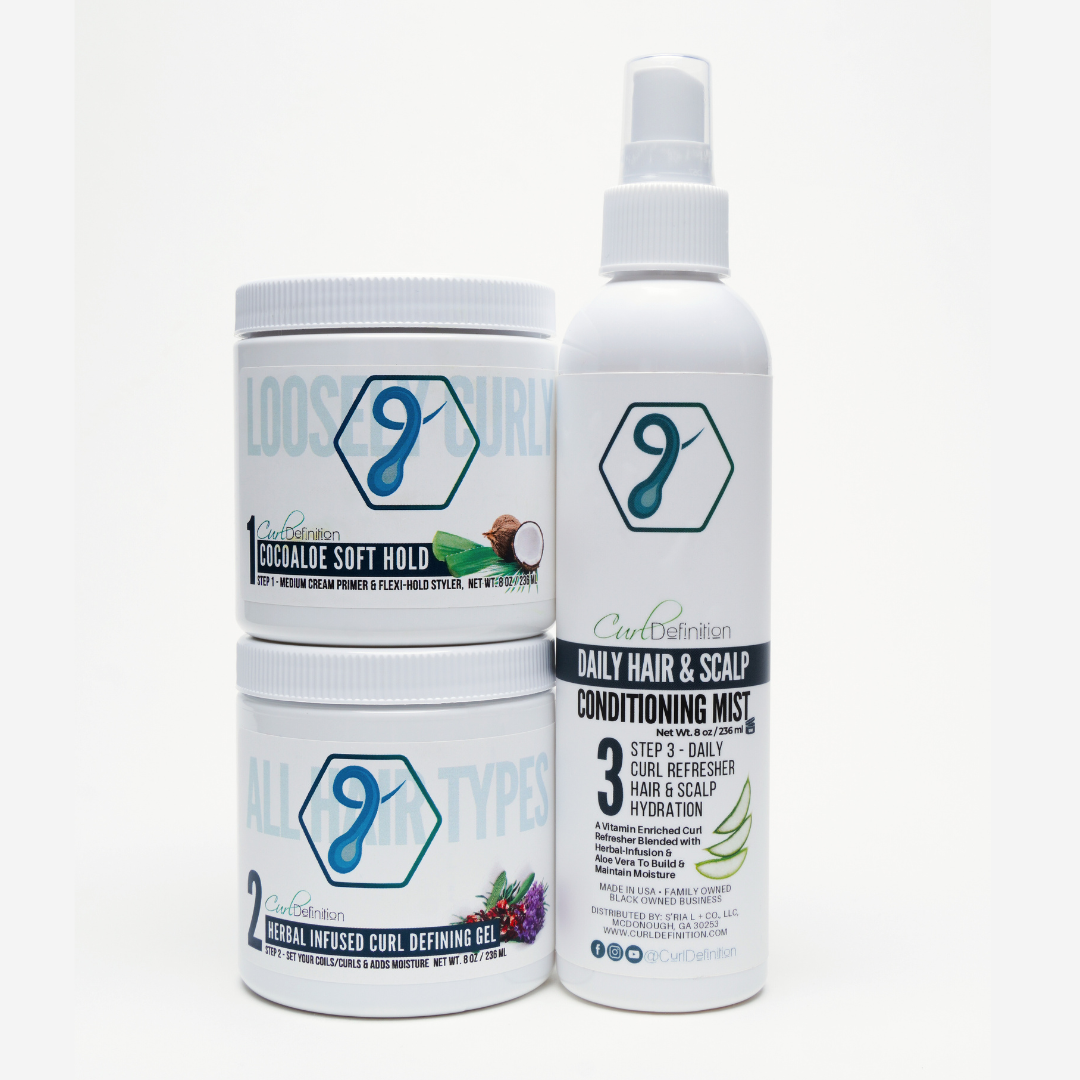 Coco Aloe Soft Hold, STEP 1, Primer For CURLY Hair