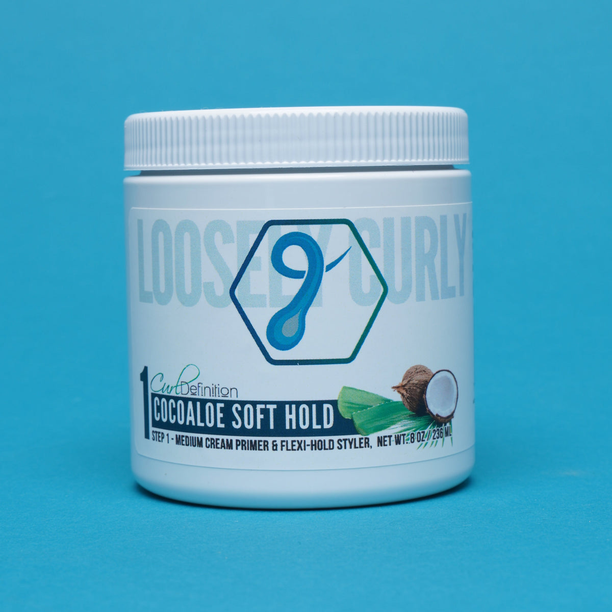Coco Aloe Soft Hold, STEP 1, Primer For CURLY Hair