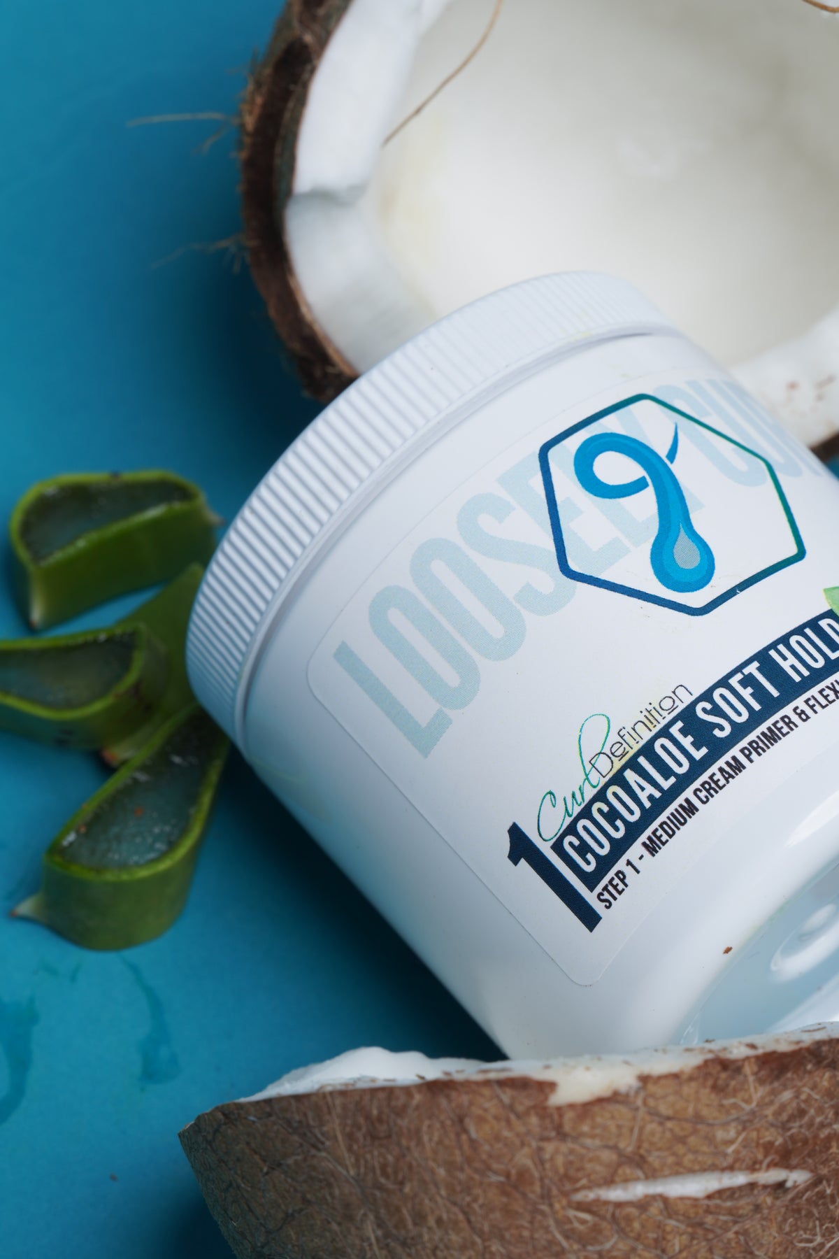 Coco Aloe Soft Hold, STEP 1, Primer For CURLY Hair