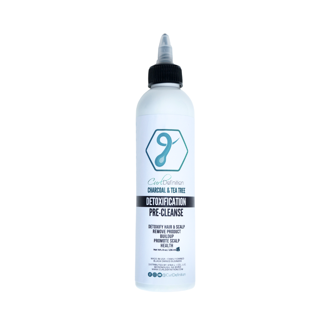 Curl Definition Charcoal Tea Tree Detoxification Pre-Cleanse