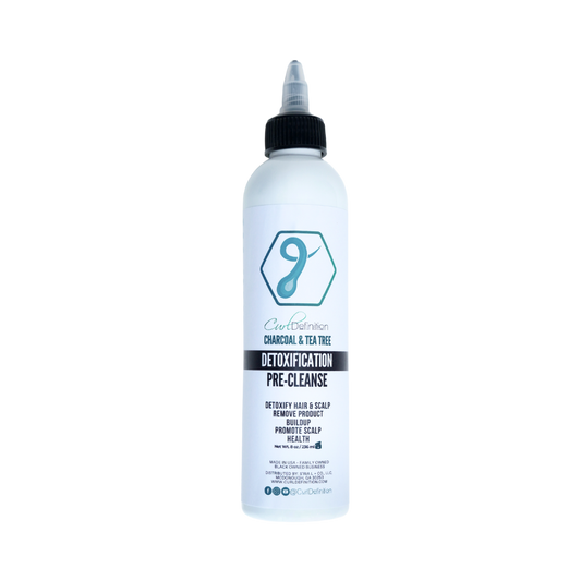Curl Definition Charcoal Tea Tree Detoxification Pre-Cleanse