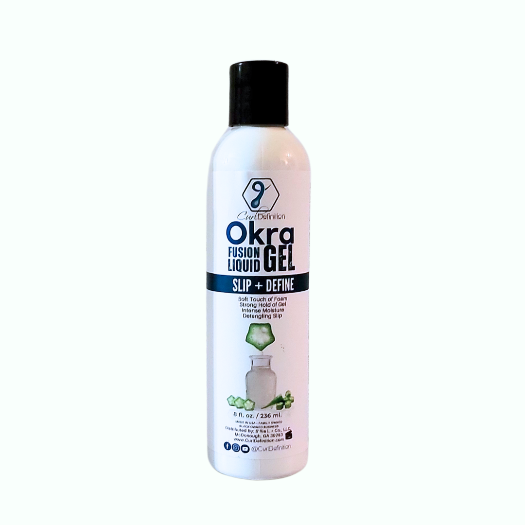 Okra Fusion Slip + Define Liquid Gel