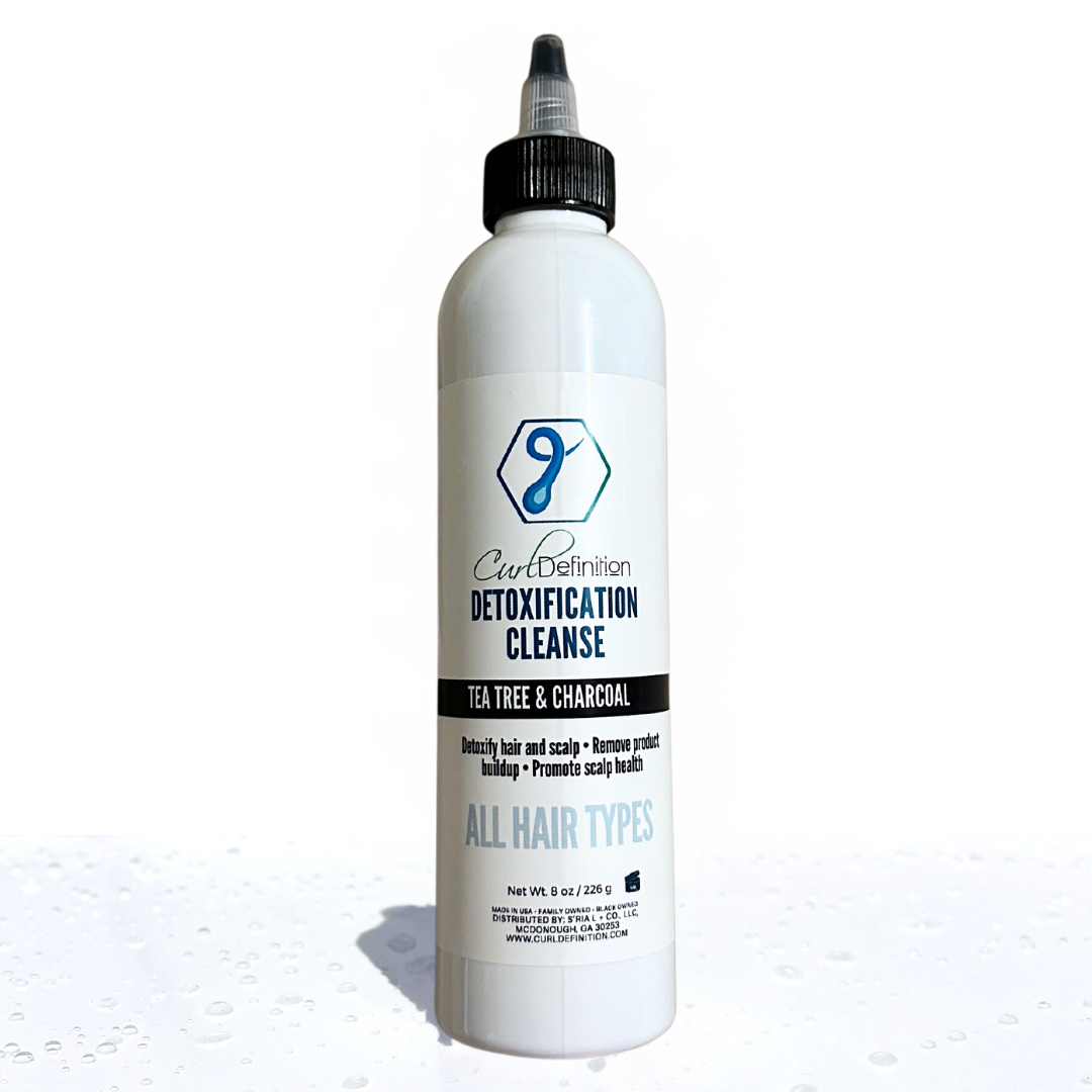 Curl Definition Charcoal Tea Tree Detoxification Pre-Cleanse