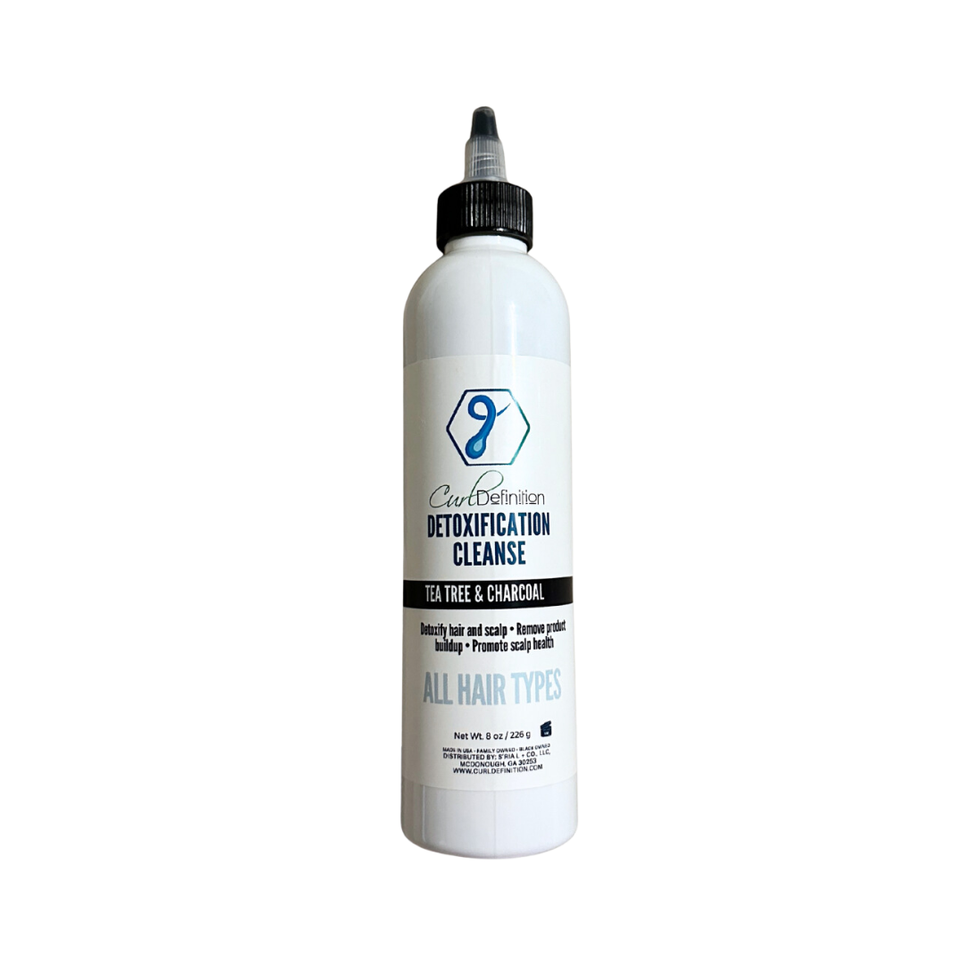 Curl Definition Charcoal Tea Tree Detoxification Pre-Cleanse