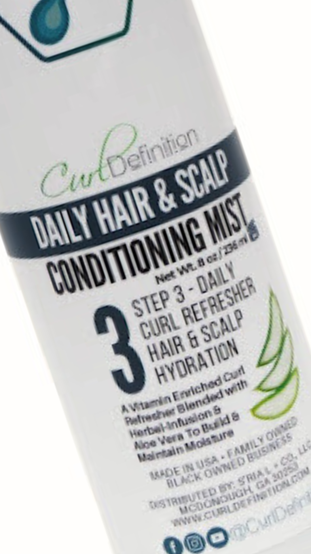 Daily Hair & Scalp Conditioning Mist, STEP 3
